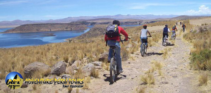 Turismo de Bicicleta en Sillustani Puno